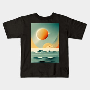 Ocean meets Sky Kids T-Shirt